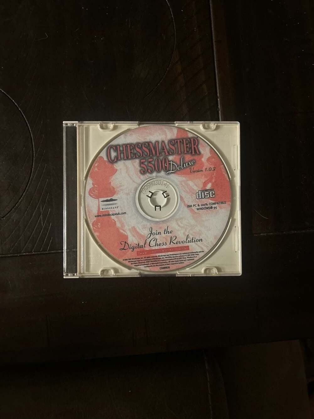 Chessmaster 5500 Deluxe Version 1.0.2 Windows 95 PC CD-ROM